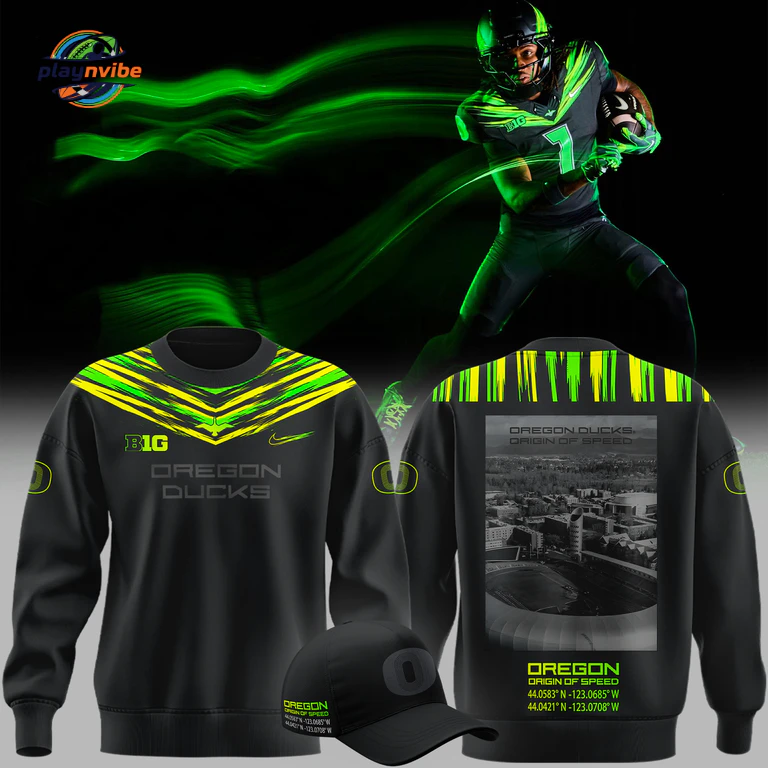 Oregon Ducks Origin of Speed 2026 Hoodie