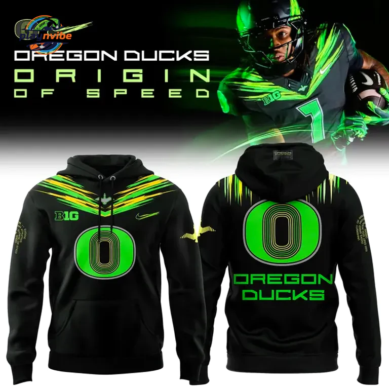 Oregon Ducks Origin of Speed Hoodie V2 Oregon Ducks Origin of Speed Hoodie V2