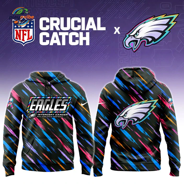 P Eagles Crucial Catch 2026 Hoodie