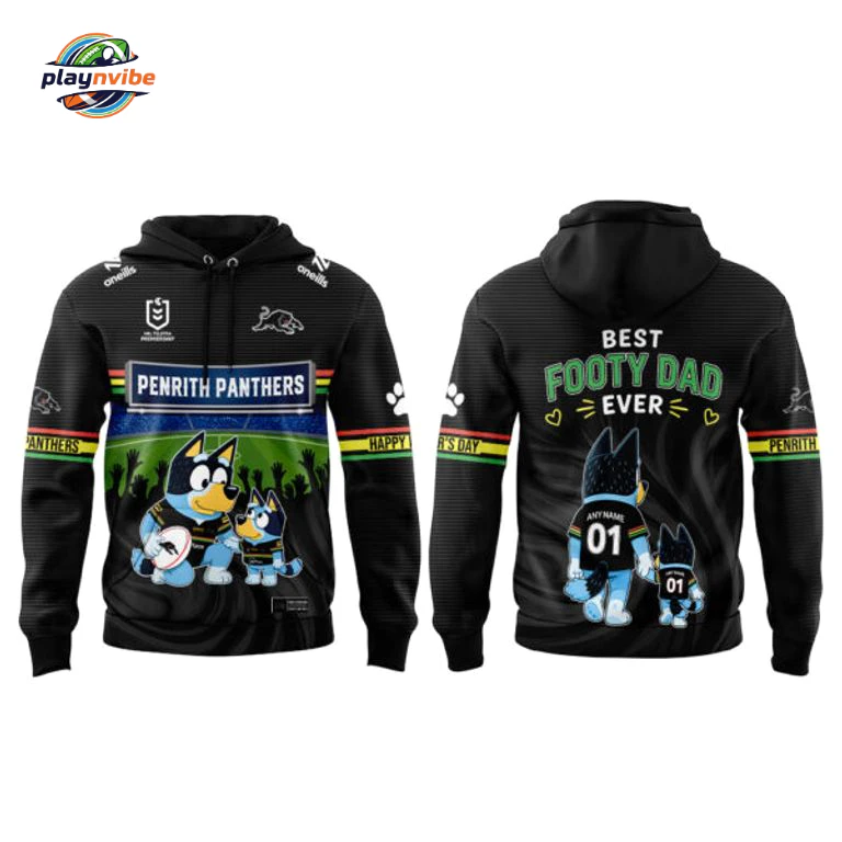P Panthers BLUEY HAPPY FATHER’S DAY Hoodie