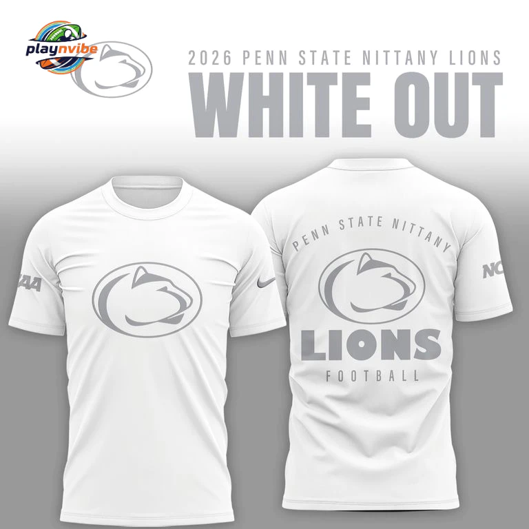 Penn State Nittany Lions White Out Hoodie
