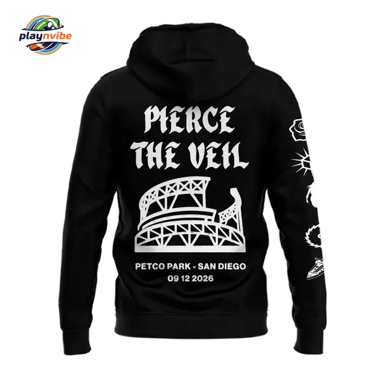 Pierce The Veil x Petco Park 2026 Hoodie