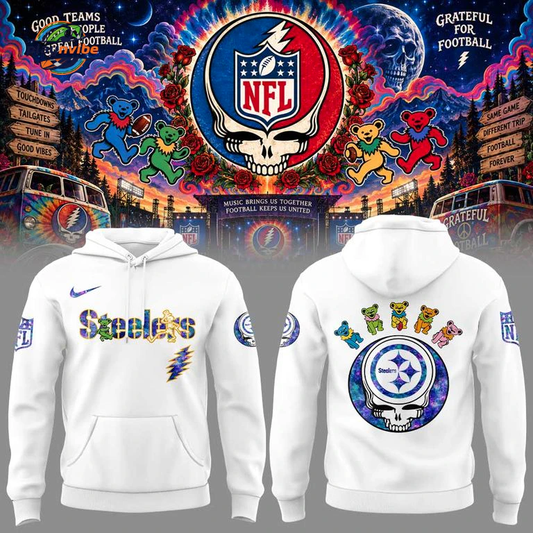 Pittsburgh Steelers Grateful Dead Night 2026 Hoodie Pittsburgh Steelers Grateful Dead Night 2026 Hoodie