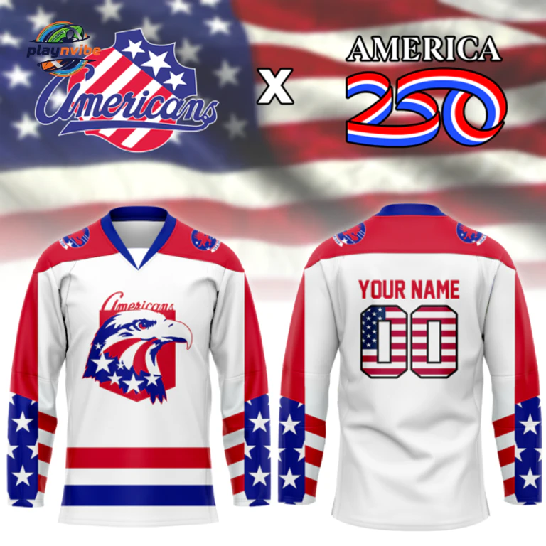 Rochester Americans x America250 Custom Jersey