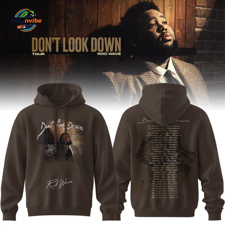 Rod Wave Don’t Look Down Tour 2026 Hoodie