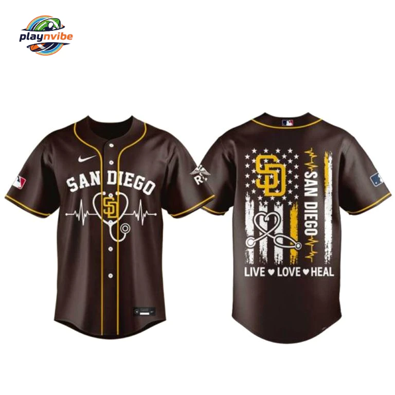 San Diego Padres Nurse Appreciation Day 2026 Jersey