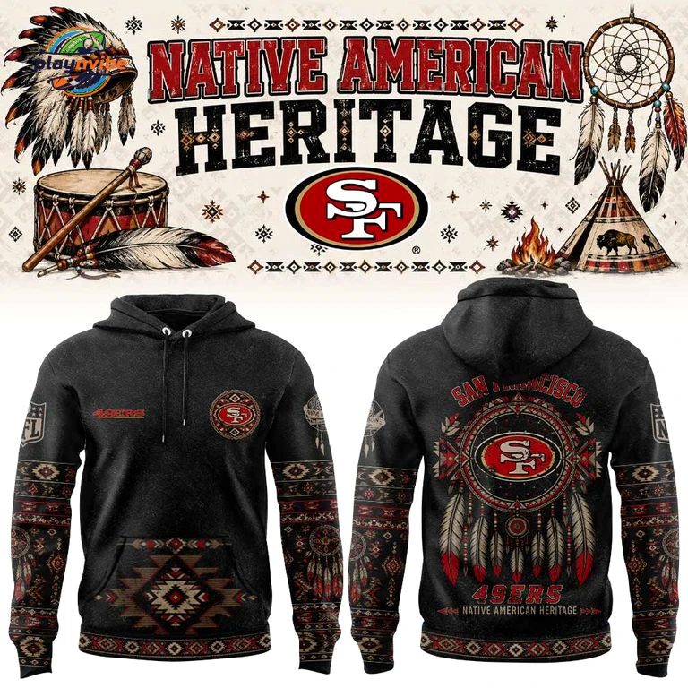 San Francisco 49ers Native American Heritage Hoodie