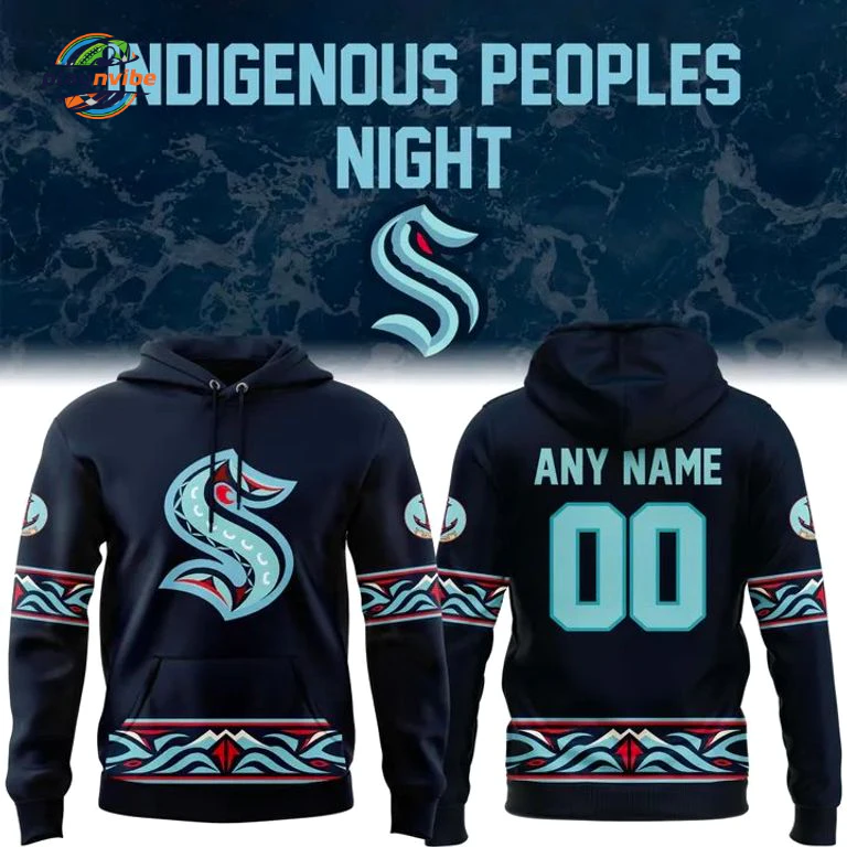 Seattle Kraken Indigenous Peoples Night Hoodie