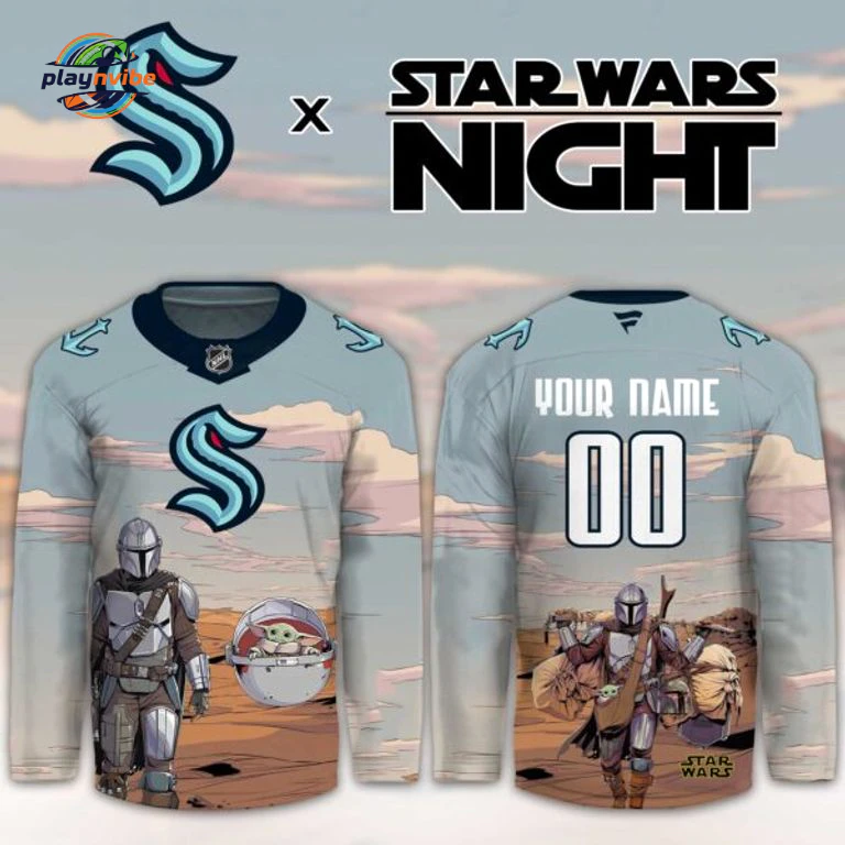 Seattle Kraken Star Wars Night Hockey Jersey