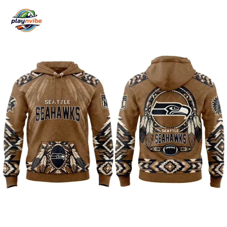 Seattle Seahawks Native American Heritage 2026 Hoodie
