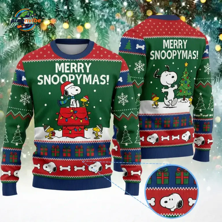 Snoopy Christmas Ugly Christmas Sweater