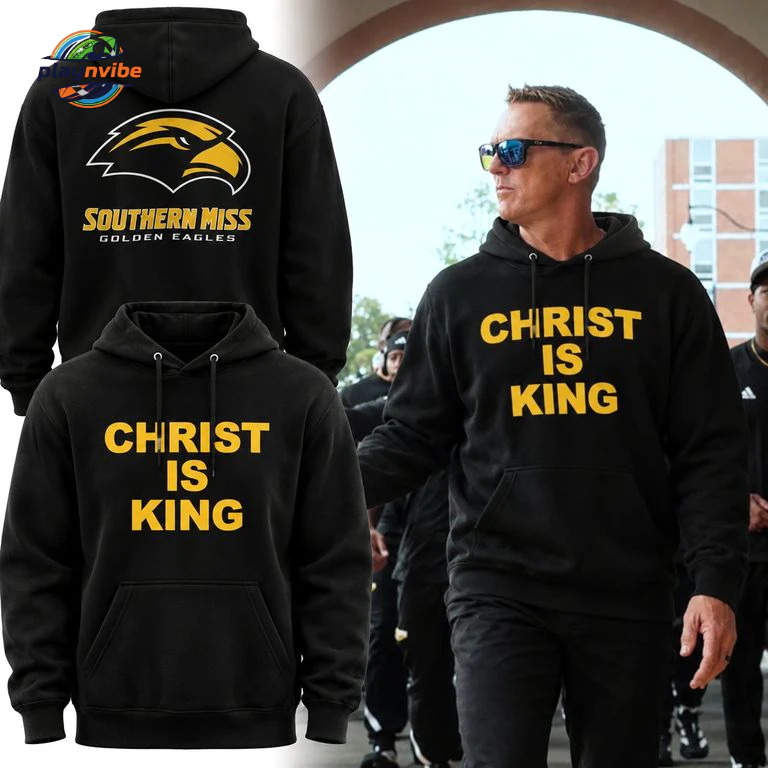 Southern Miss Golden Eagles Christ Is King T-Shirt