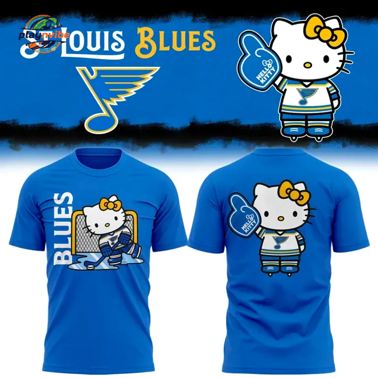 St. Louis Blues x Hello Kitty Hoodie