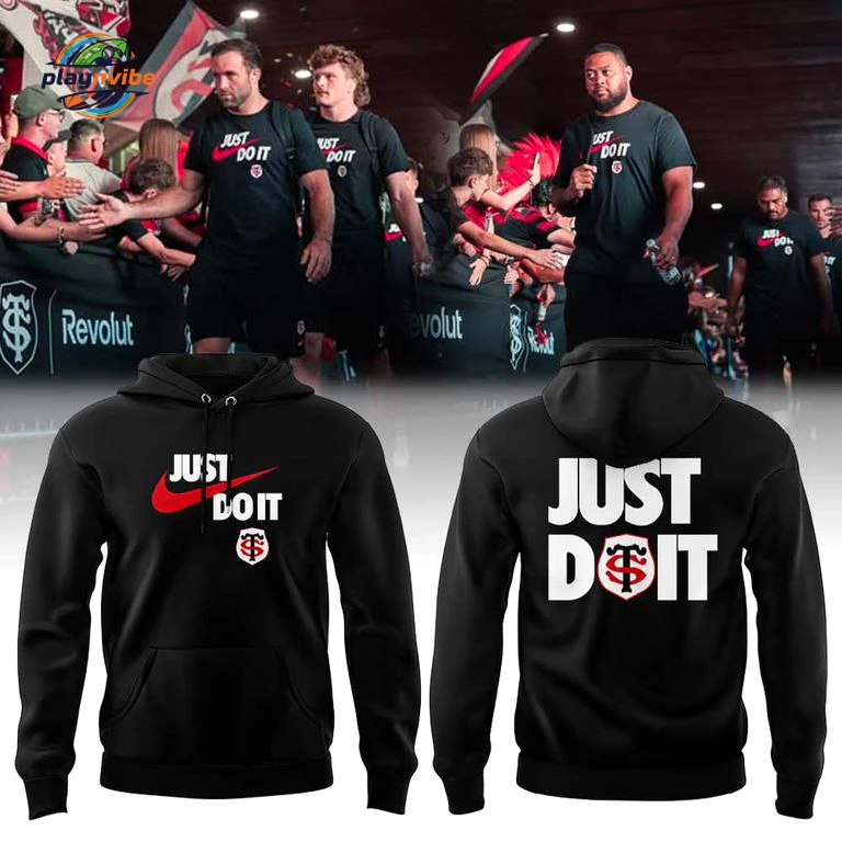 Stade Toulousain Rugby Just do it Hoodie Stade Toulousain Rugby Just do it Hoodie