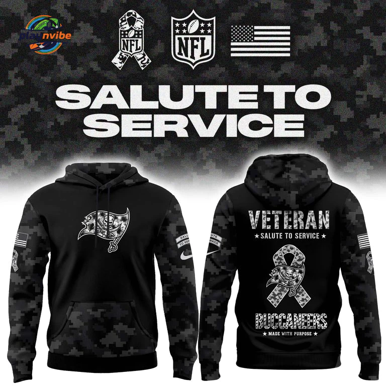 Tampa Bay Buccaneers Salute To Service Hoodie
