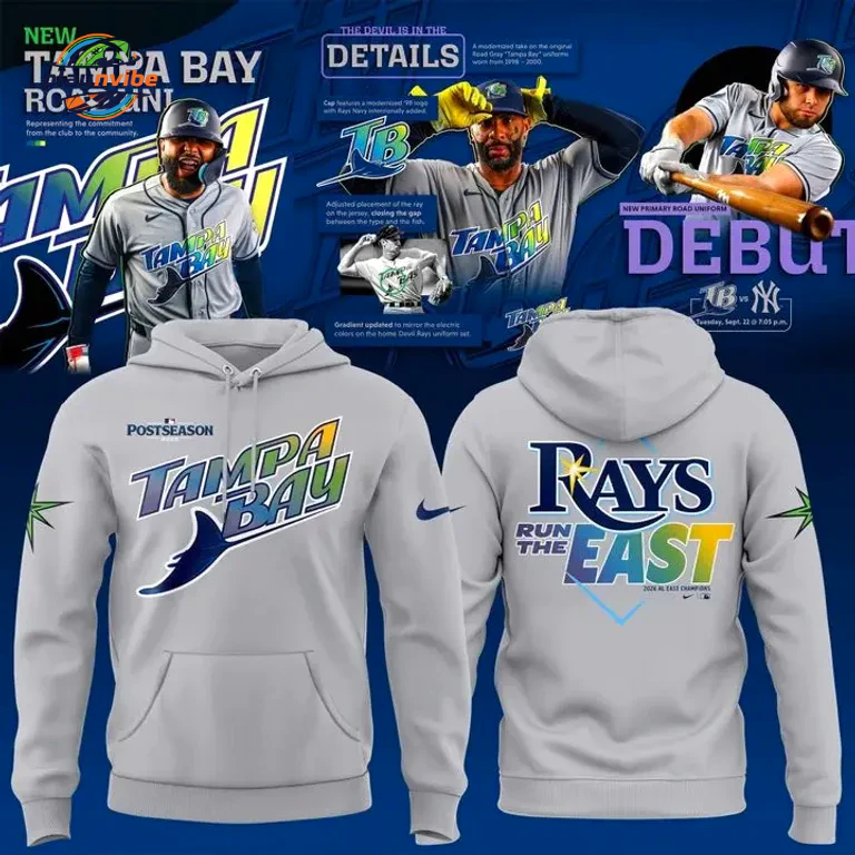 Tampa Bay Rays Run The EAST 2026 Hoodie