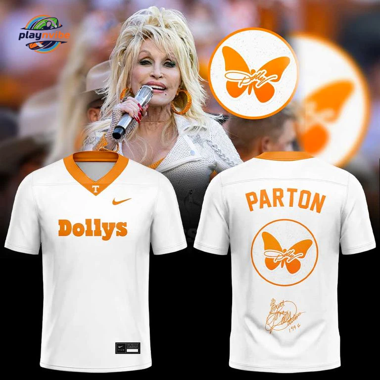 Tennessee Football will honor lifelong Volunteers fan Dolly Parton Jersey