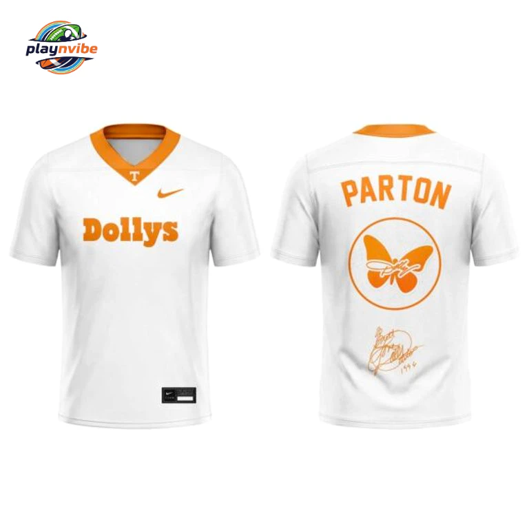 Tennessee Football will honor lifelong Volunteers fan Dolly Parton Jersey