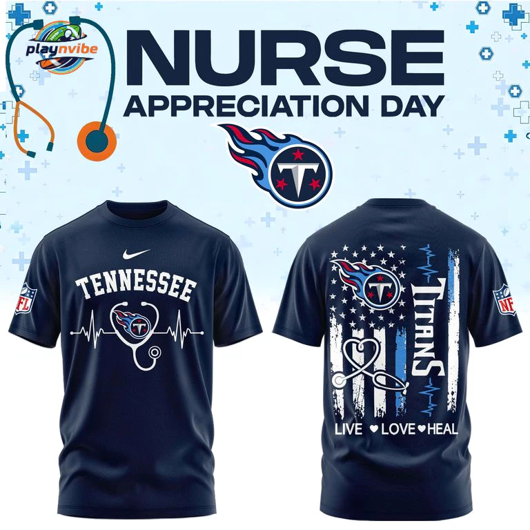 Tennessee Titans Nurse Appreciation Hoodie