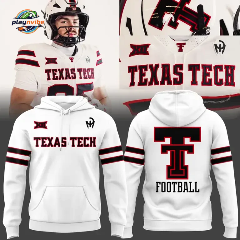 Texas Tech Football 2026 Hoodie Texas Tech Football 2026 Hoodie