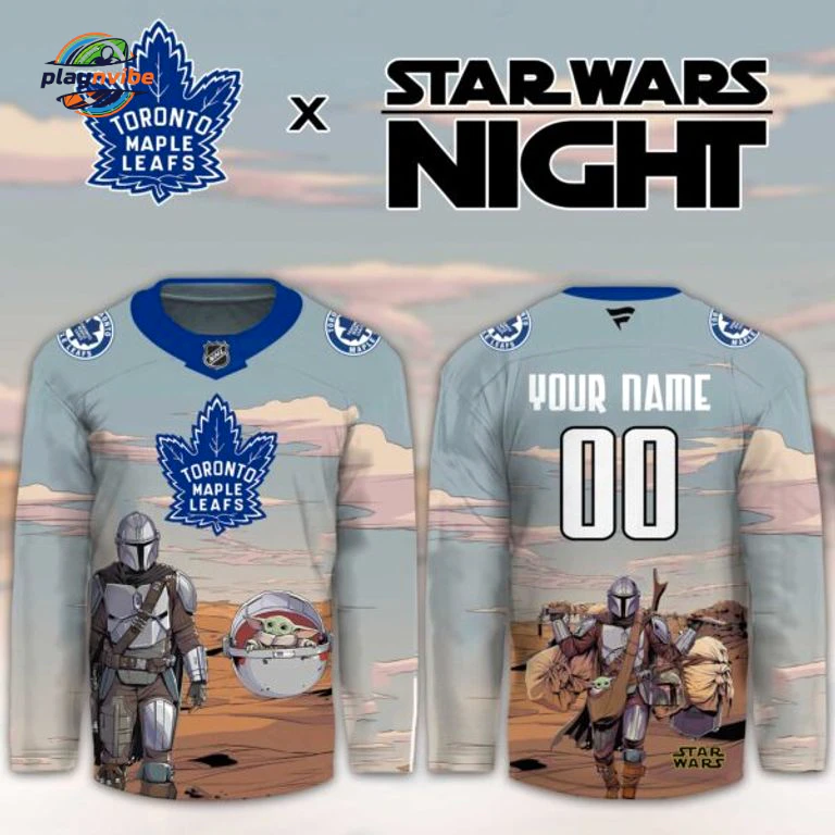 Toronto Maple Leafs Star Wars Night Hockey Jersey