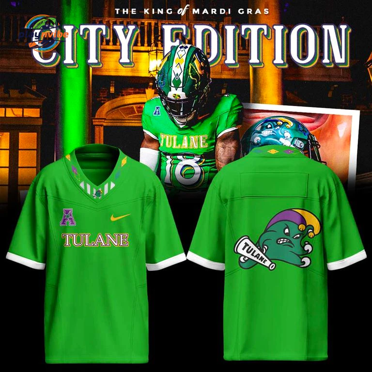 Tulane Green Wave City Edition! 2026 Jersey