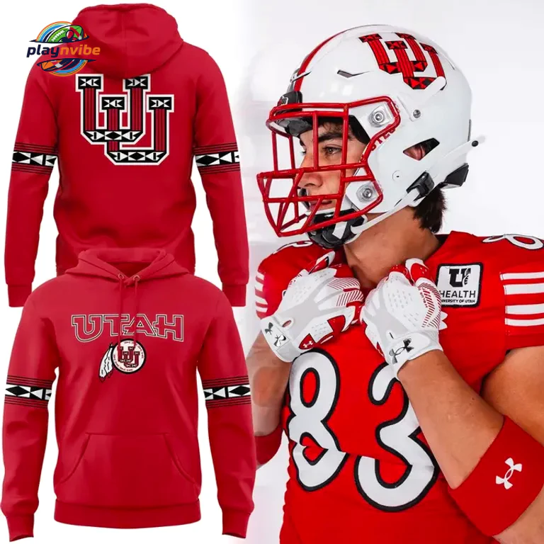 Utah Utes Game 3 Unifom Hoodie