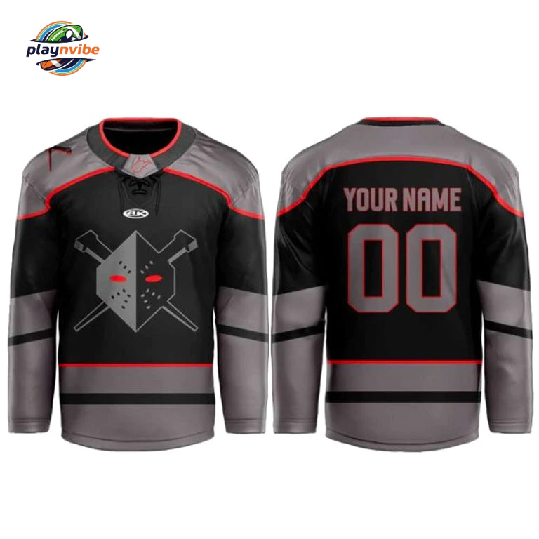 Wheeling Nailers Black Replica Alternate Hockey Jersey