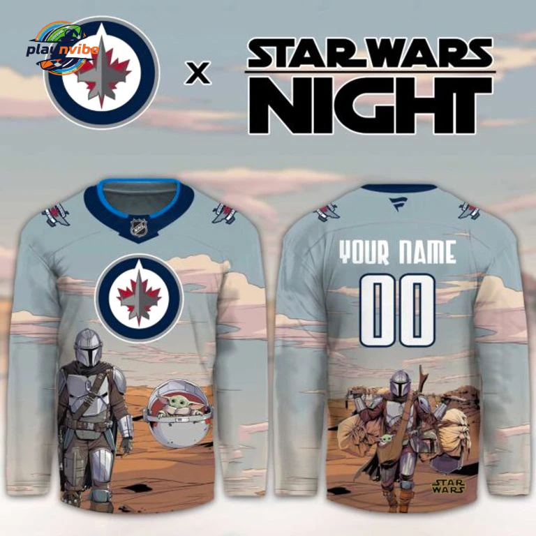 Winnipeg Jets Star Wars Night Hockey Jersey