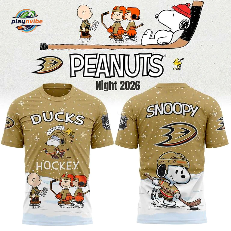 Anaheim Ducks x Snoopy/Peanuts Hoodie