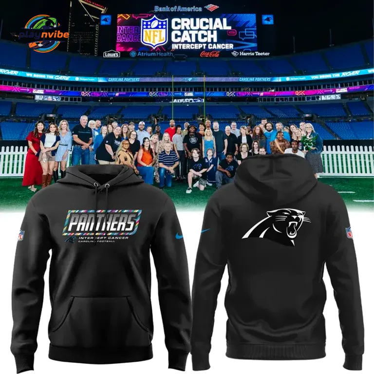 Carolina Panthers Crucial Catch 2026 Hoodie