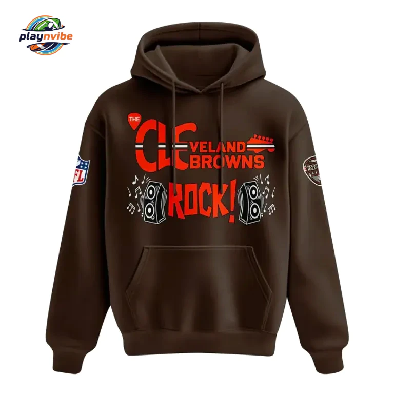 Cleveland Browns Rock and Roll Hall of Fame Hoodie