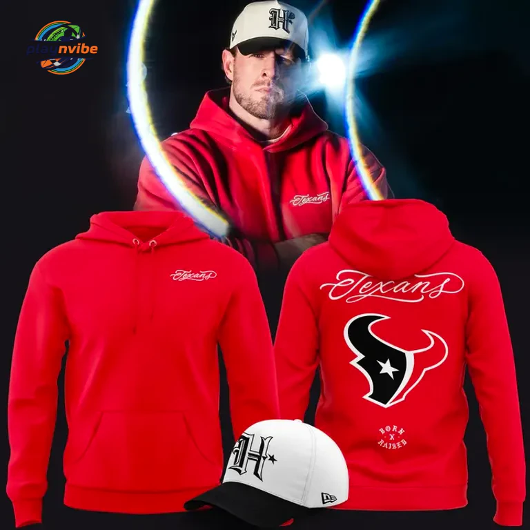 Houston Texans Born X Raised Hoodie Houston Texans Born X Raised Hoodie