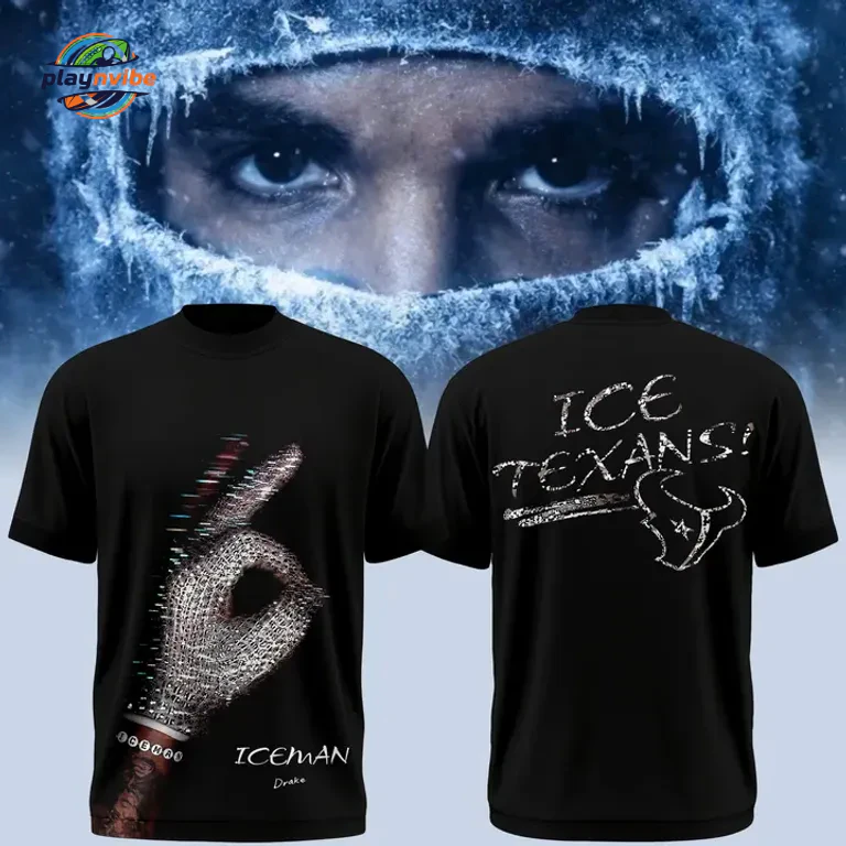 Houston Texans x ICEMAN 2026 T-Shirt Houston Texans x ICEMAN 2026 T-Shirt