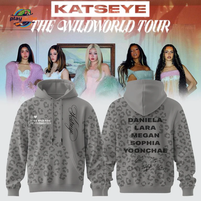 KATSEYE THE WILDWORLD TOUR Edition Hoodie