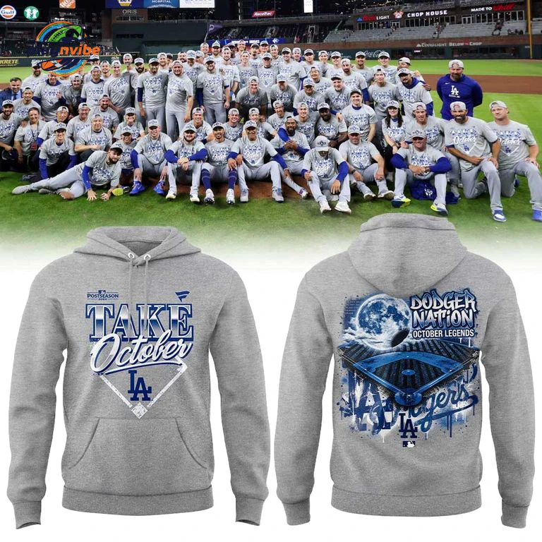 Los Angeles Dodgers Division Series Champions Take October Hoodie