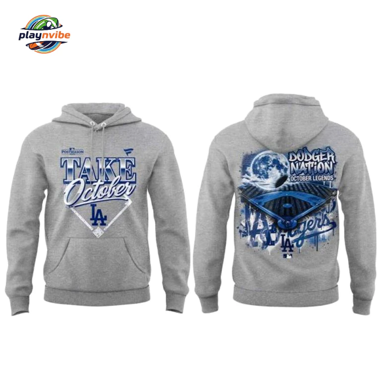 Los Angeles Dodgers Division Series Champions Take October Hoodie