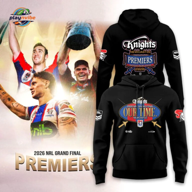 Newcastle Knights NRL Premiers 2026 Hoodie