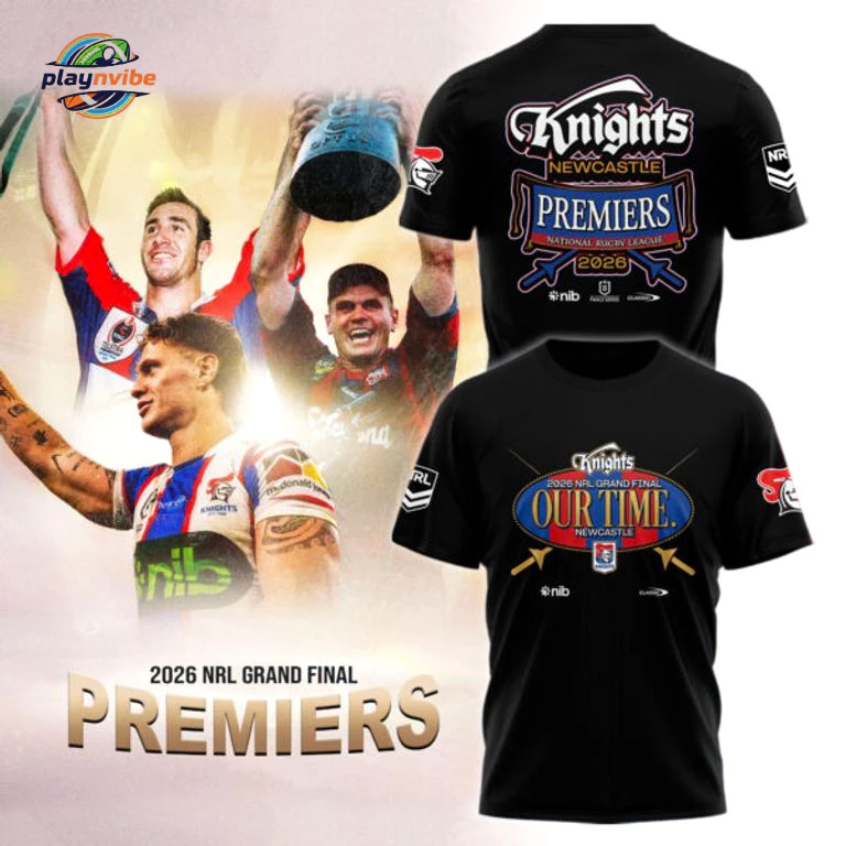 Newcastle Knights NRL Premiers 2026 Hoodie