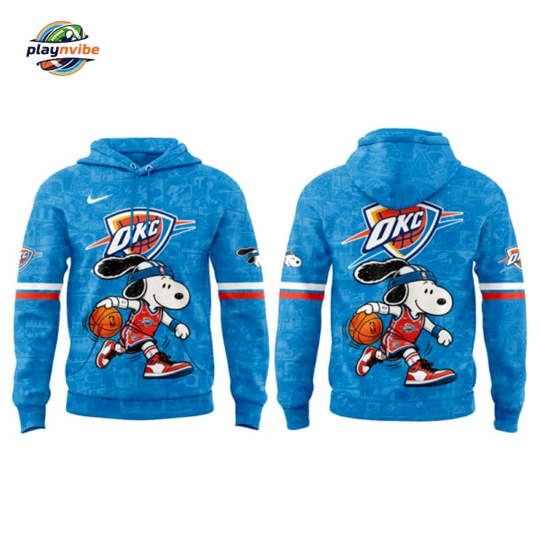 Oklahoma City Thunder x Peanuts Day 2026 Hoodie
