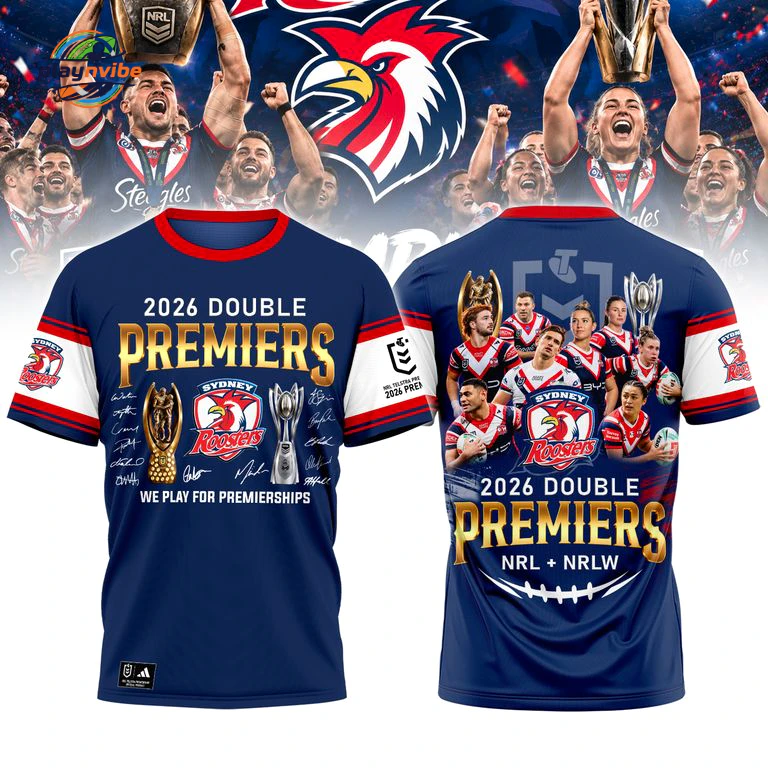 Sydney Roosters NLR PREMIERS 2026 Hoodie