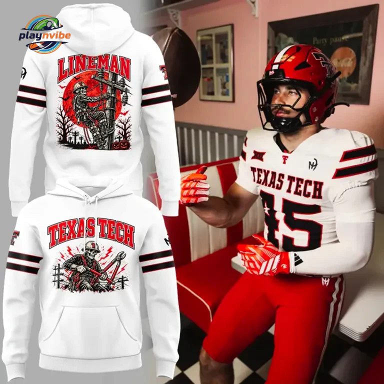 Texas Tech Lineman Halloween 2026 Hoodie Texas Tech Lineman Halloween 2026 Hoodie